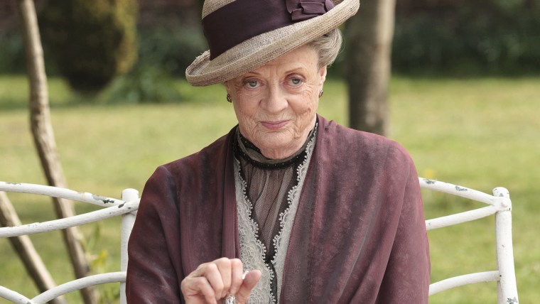 Maggie Smith as the Dowager Countess Grantham