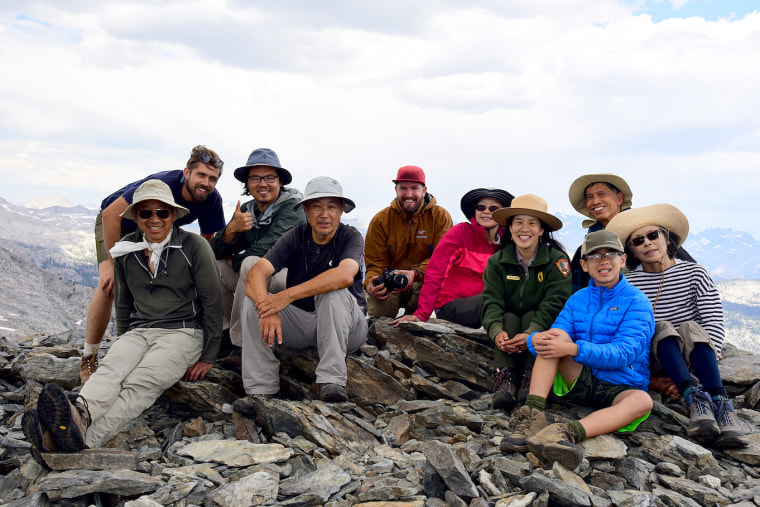 Image: Sing Peak in Yosemite National Park with Ranger Yenyen Chan