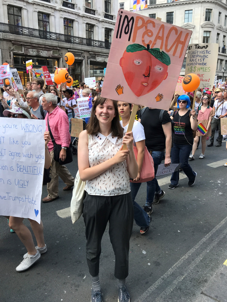 Image: Trump protest