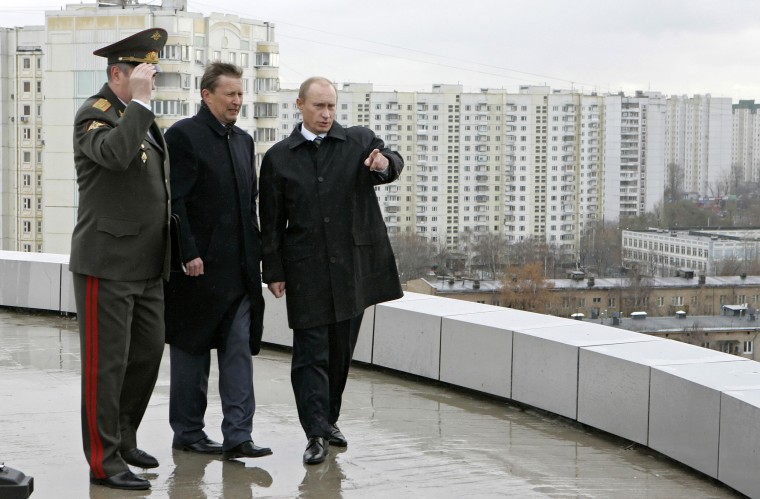 Image: Vladimir Putin at GRU
