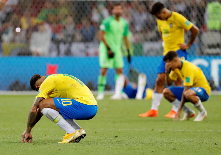Image: World Cup - Quarter Final - Brazil vs Belgium
