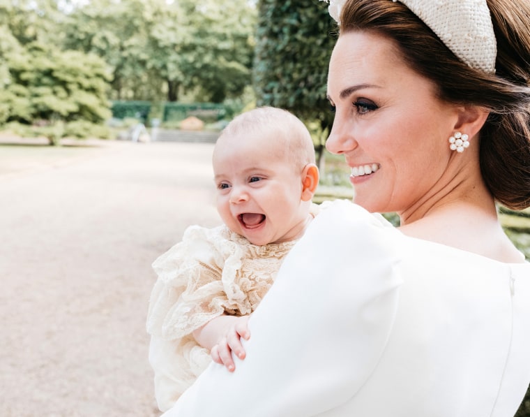 Prince Louis Of Cambridge with mom, former Kate Middleton