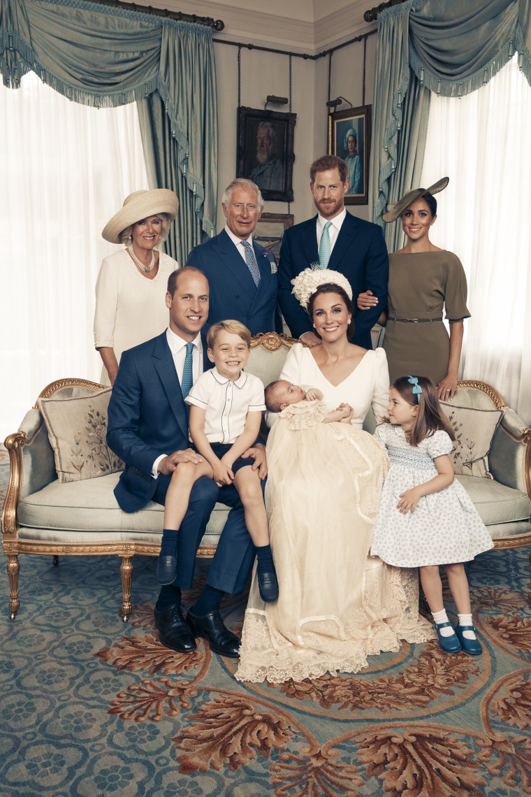 Prince Louis Of Cambridge - Official Christening Photographs