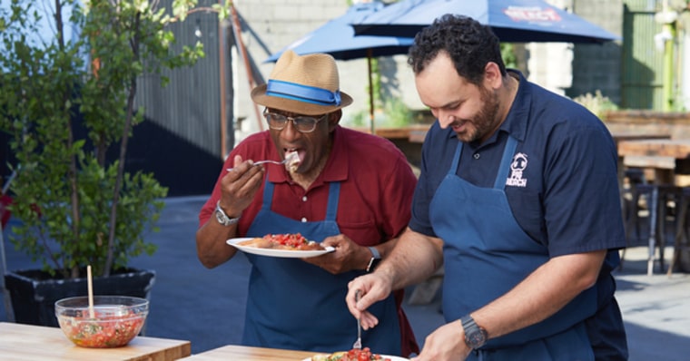 Matt Abdoo Al Roker Craftsy TODAY Eating Grilling Made Easy