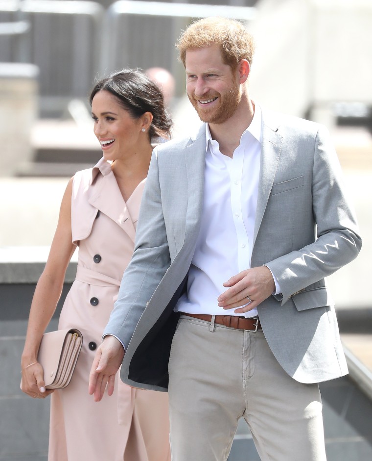 The Duke &amp; Duchess of Sussex Visit The Nelson Mandela Centenary Exhibition