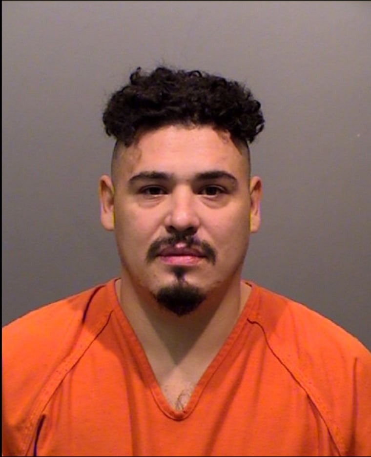 Juan Jose Figueroa Jr. is booked into jail on June 27, 2018.