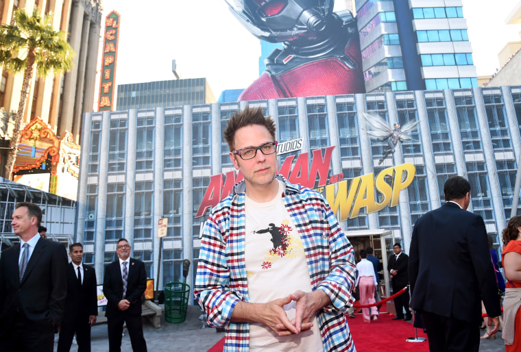 Image: James Gunn attends the Los Angeles Global Premiere for Marvel Studios' \"Ant-Man And The Wasp\"