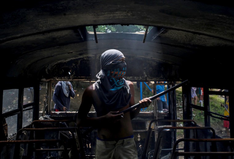 Image: NICARAGUA-UNREST-PROTEST