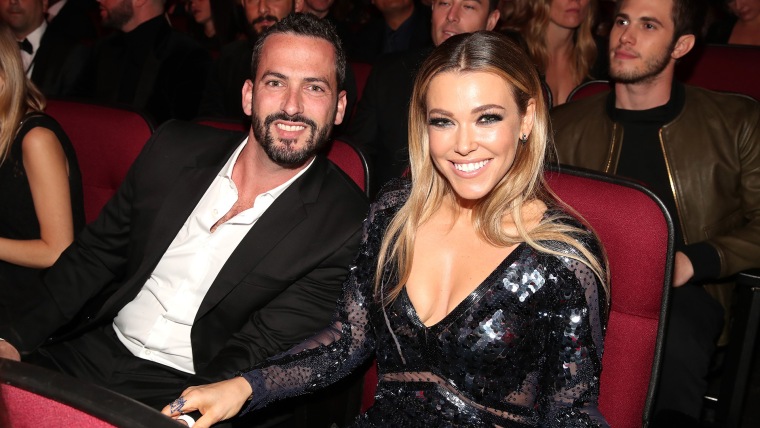 Rachel Platten and husband Kevin Lazan at the 2016 American Music Awards