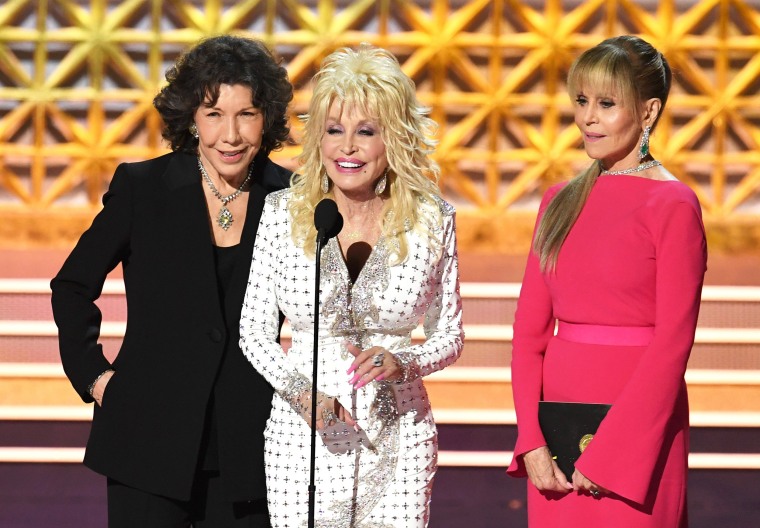 Lily Tomlin, Dolly Parton and Jane Fonda, all signed on for '9 to 5' sequel. 