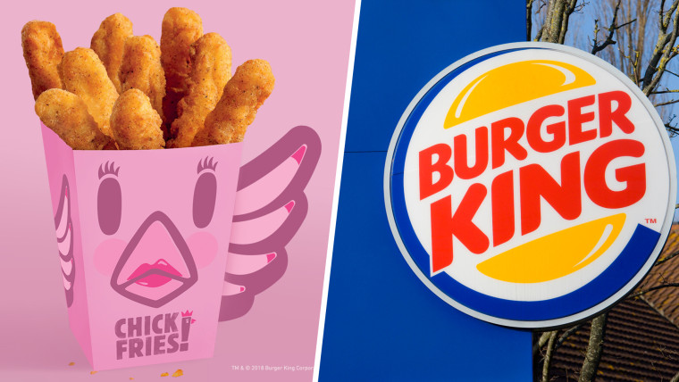 Burger King takes on Pink Tax