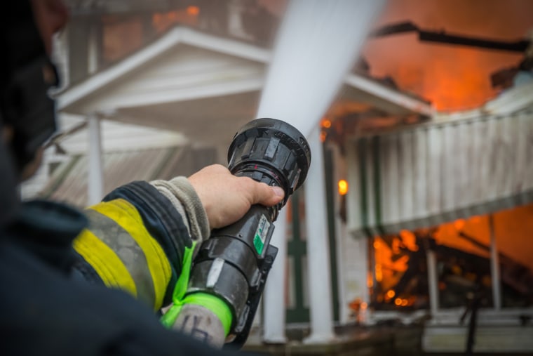 Home damage from fire