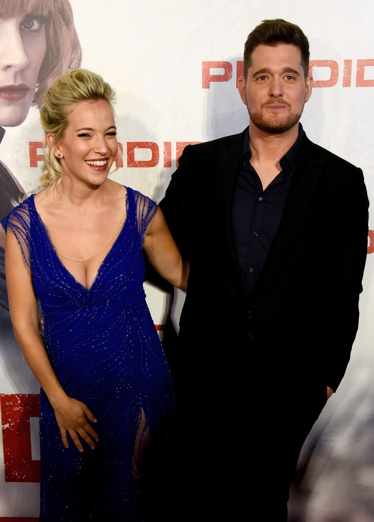 Luisana Lopilato and Michael Buble