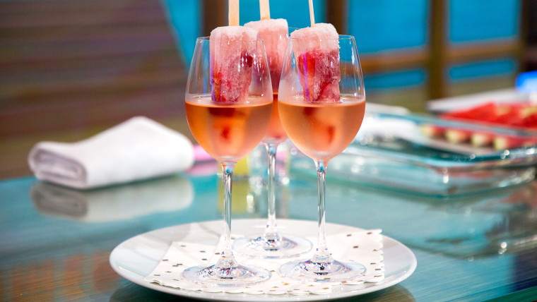 Champagne Popsicles
