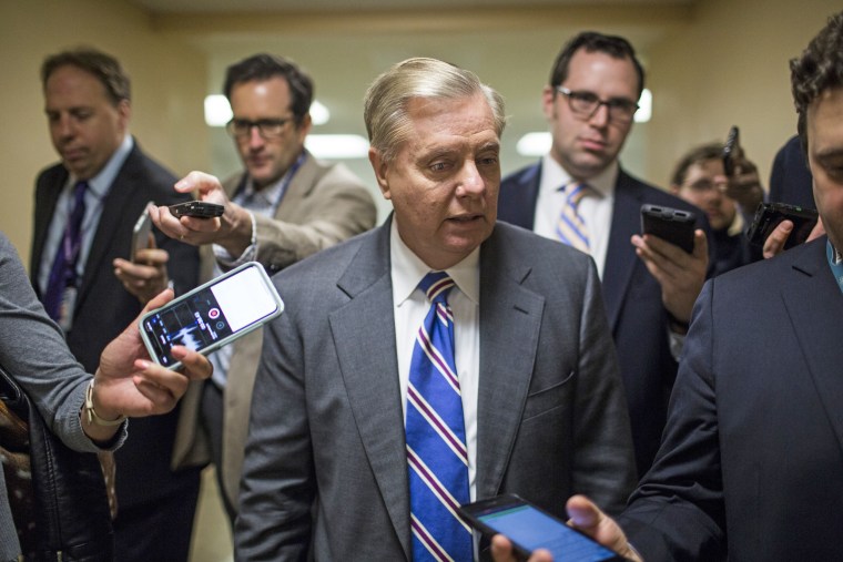 Image: Senate Lawmakers Address The Media After Weekly Policy Luncheons