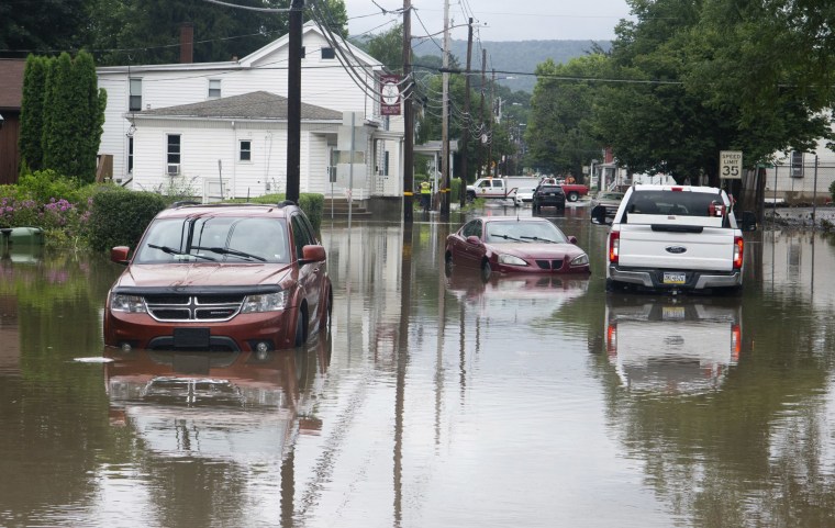 Image: Pine Grove, Pennsylvania, flood