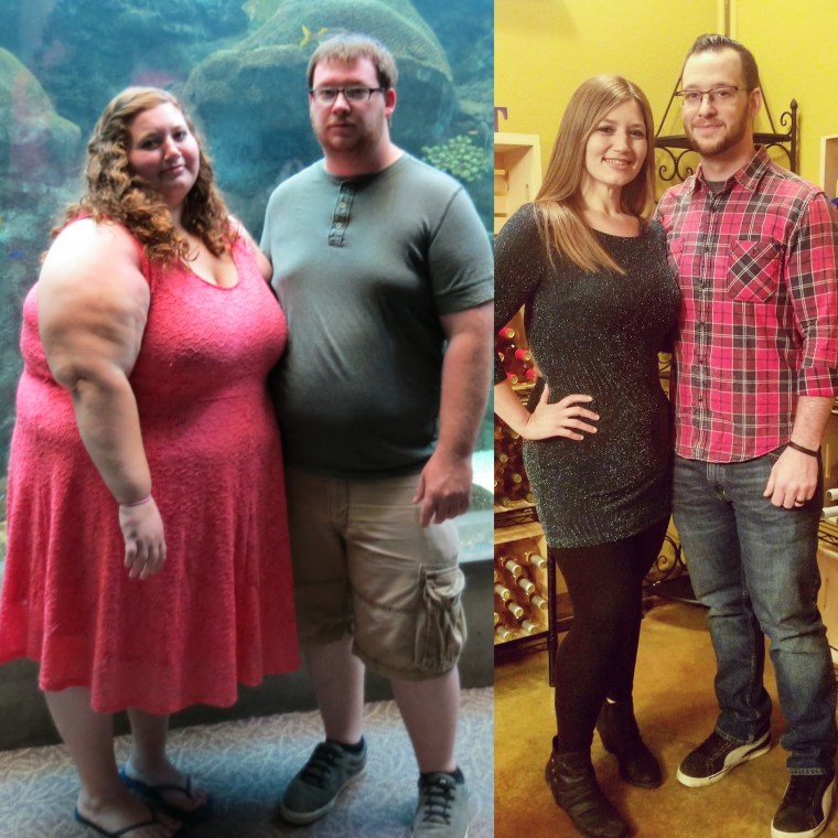 Half Size Me': How a formerly obese mom of 3 dropped half her body weight