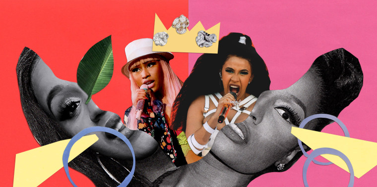 Cardi B and Nicki Minaj