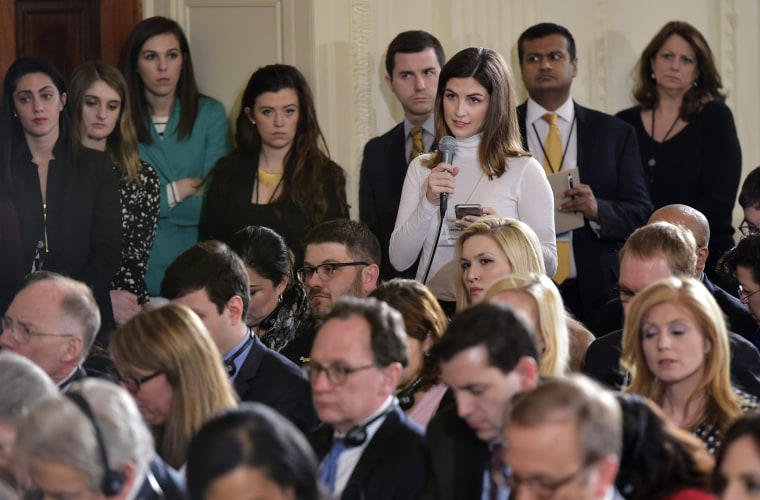 White House correspondent Kaitlan Collins