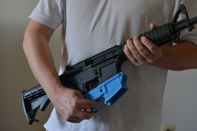 Image: Assault Rifle Parts Made with a 3-D Printer