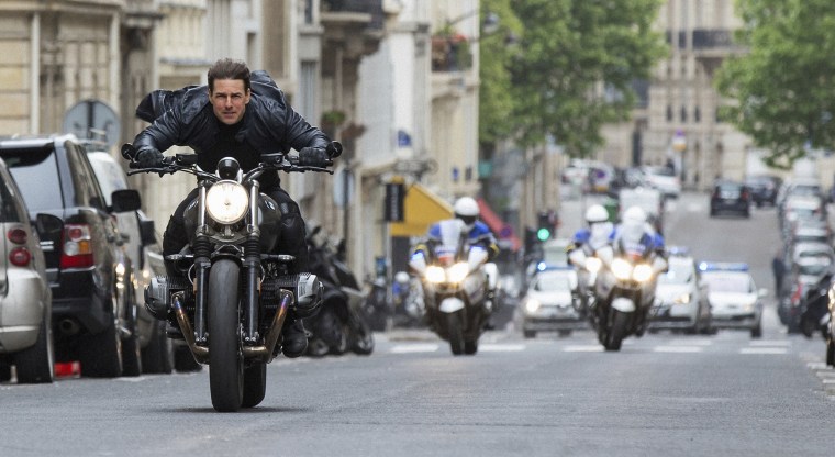Tom Cruise in a scene from "Mission: Impossible - Fallout."