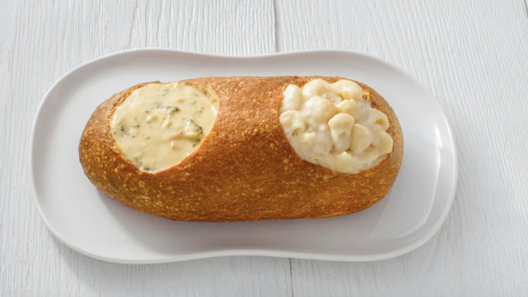 Panera double bread bowl