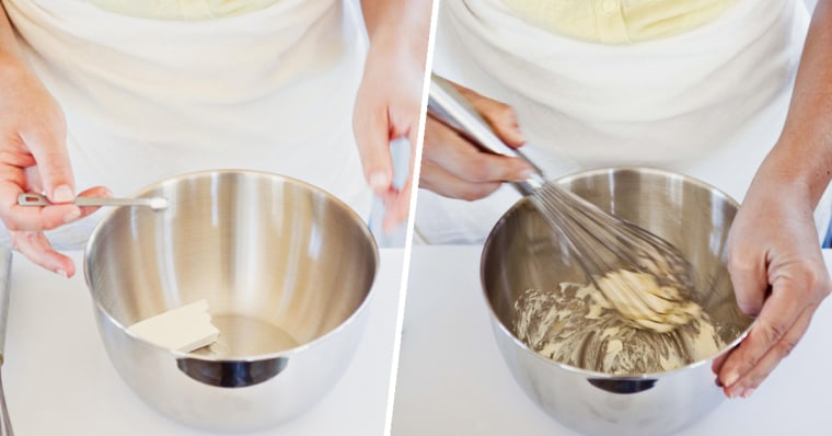 How to make ice cream: Prep three bowls