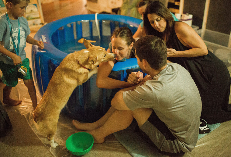 The Ellington family adopted Ranger a few months ago, after their previous Corgi died of cancer.