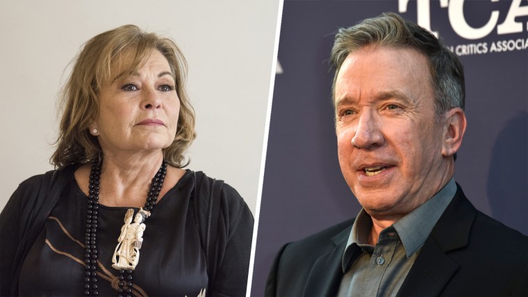 Tim Allen, Roseanne Barr