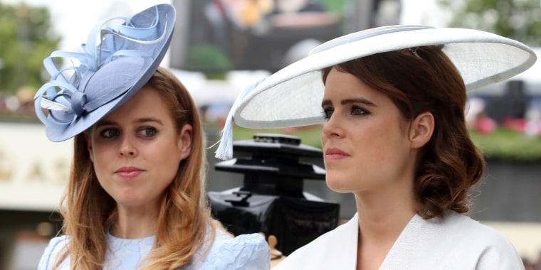 Princesses Beatrice Eugenie cried when their royal wedding looks