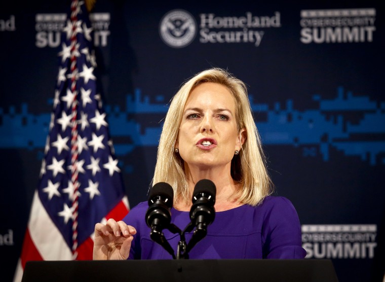 Image: Secretary of Homeland Security Kirstjen Nielsen