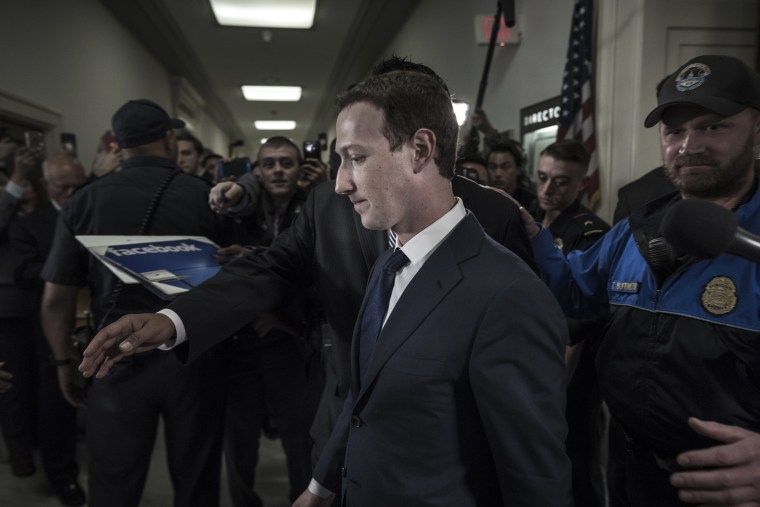 Image: Mark Zuckerberg appears before the House and Energy Committee