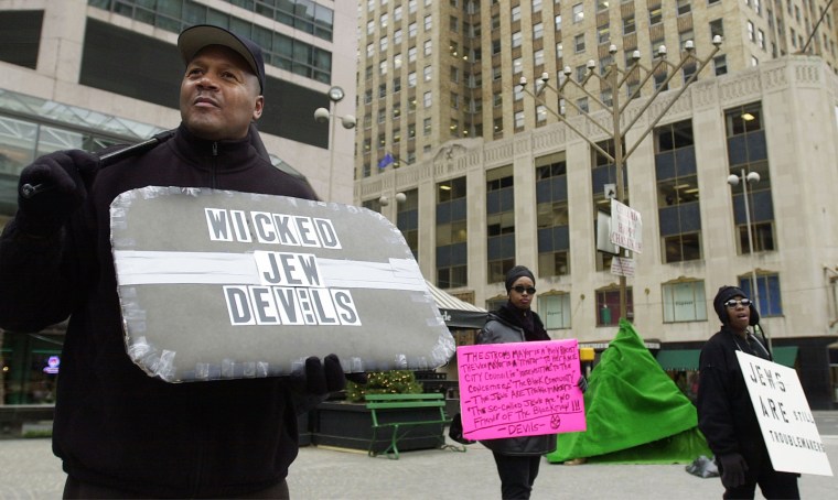 Image: Protesters Demonstrate Against Public Menorah