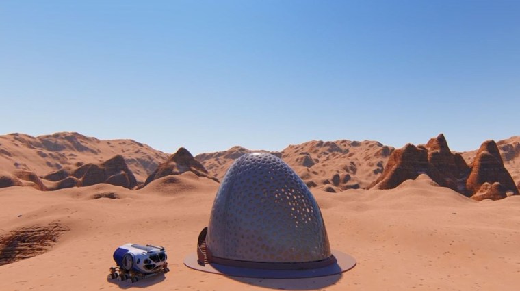 Image: 3D printed habitats
