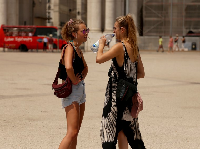 Image: Lisbon heatwave