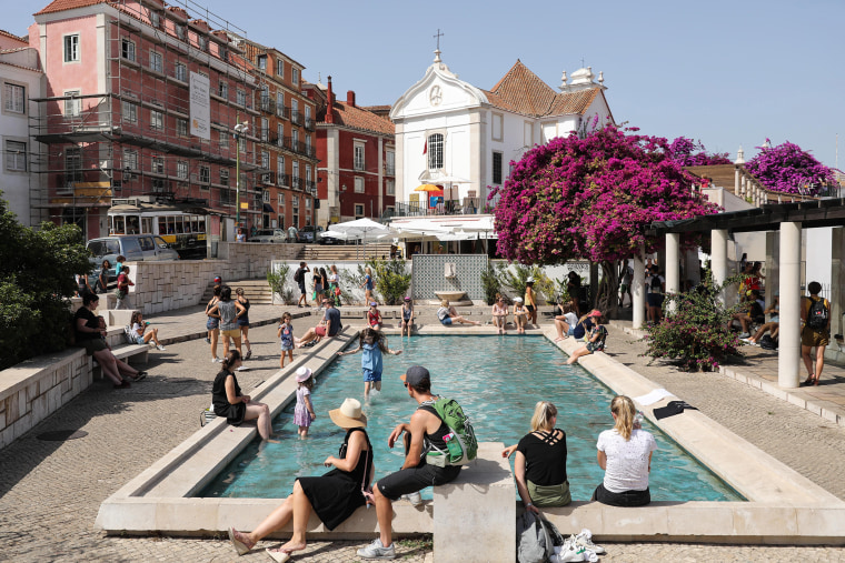 Image: Portugal heatwave
