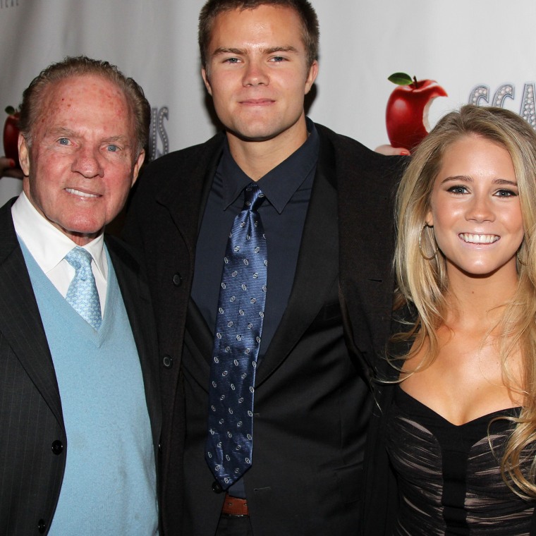 Frank Gifford, Cody Gifford and Cassidy Gifford