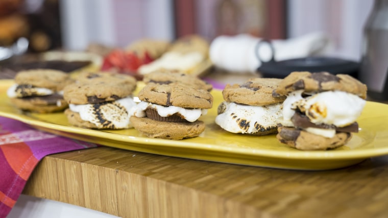 Justin Chapple's Frozen S'mores, Gooey S'mores Pie, S'mores for a Crowd, Upgraded S'mores, S'mores Milkshake