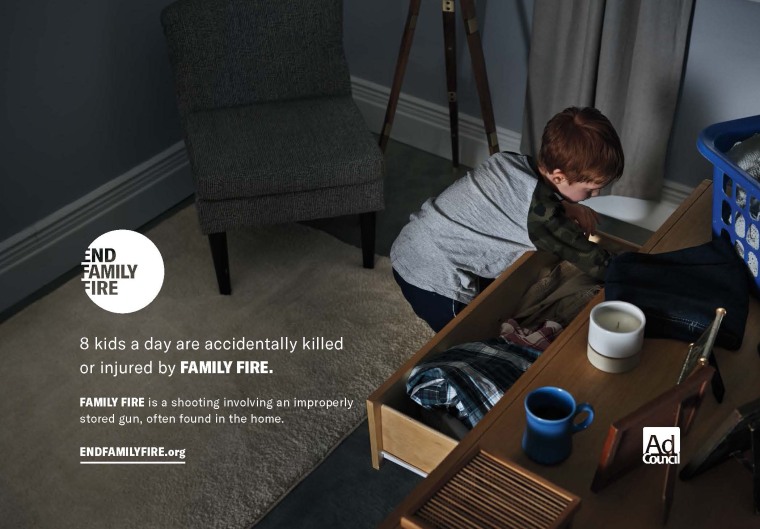 New "End Family Fire" Campaign Promotes Safer Gun Storage to Save Lives