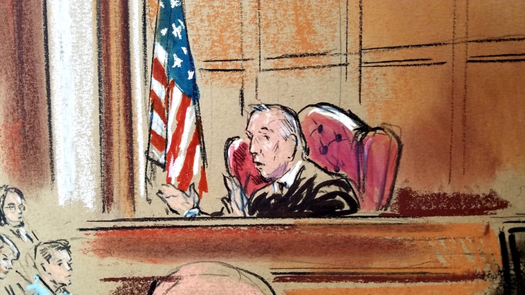 Image: Judge T.S. Ellis presides over Paul Manafort's trial
