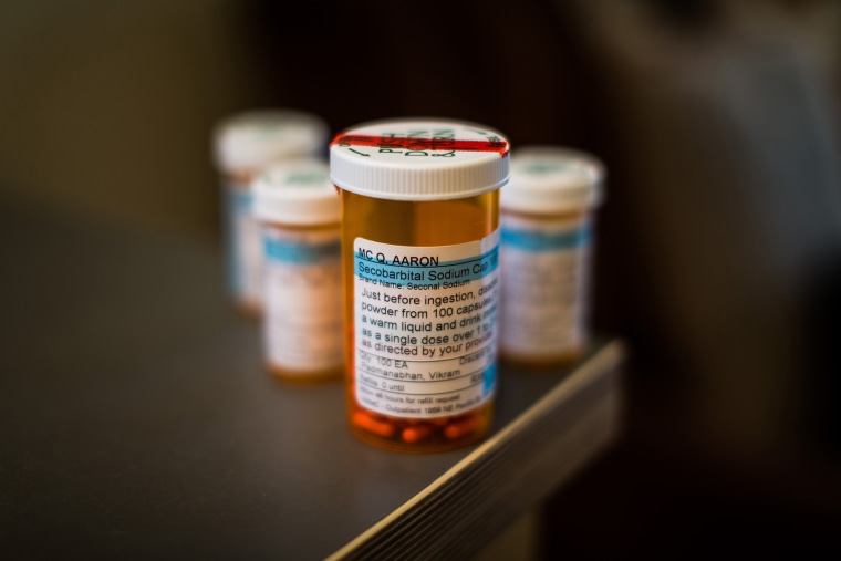 Aaron McQ's aid-in-dying prescription of secobarbital sodium