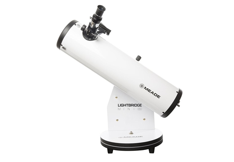 Meade Instruments LightBridge Mini 130 Telescope, White (203003)