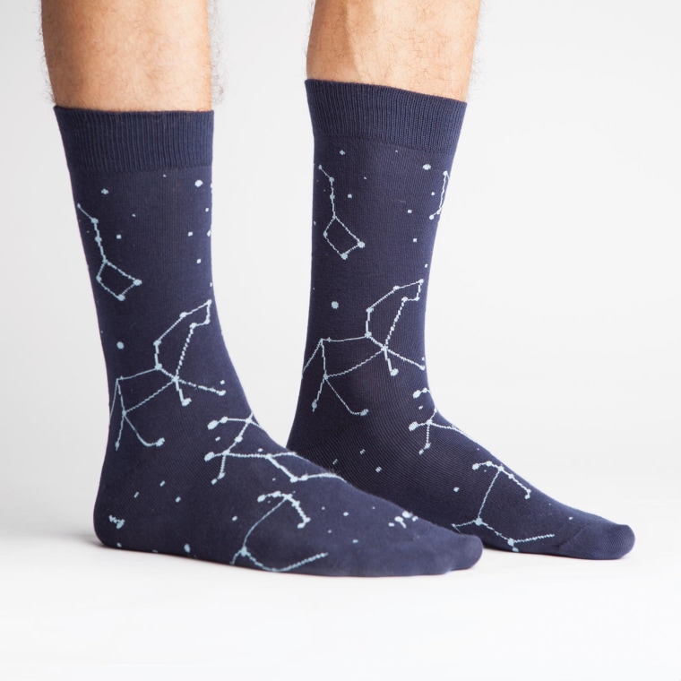Sock It To Me, Constellations, Men's Crew Socks, Star Socks