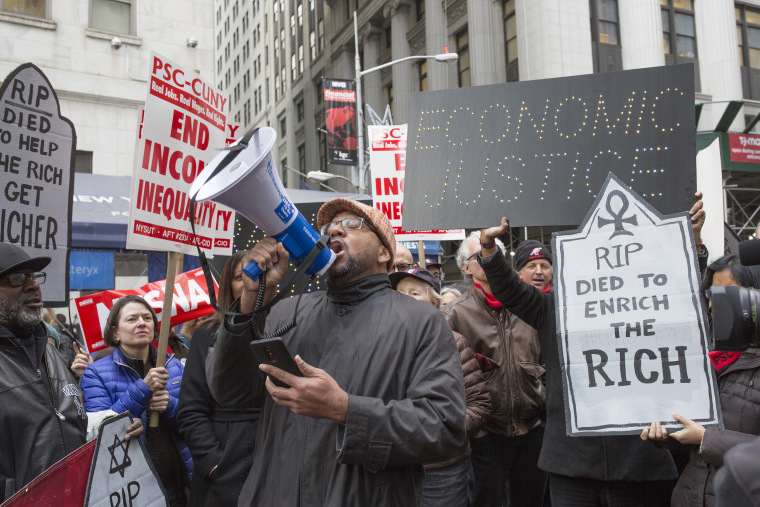 Image: Tax Bill protest