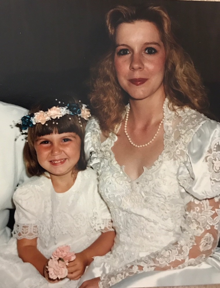 Audrey May Herron, right, with her daughter, Sonsia Court.