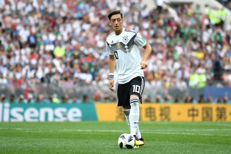 Image: Mesut Ozil plays for Germany