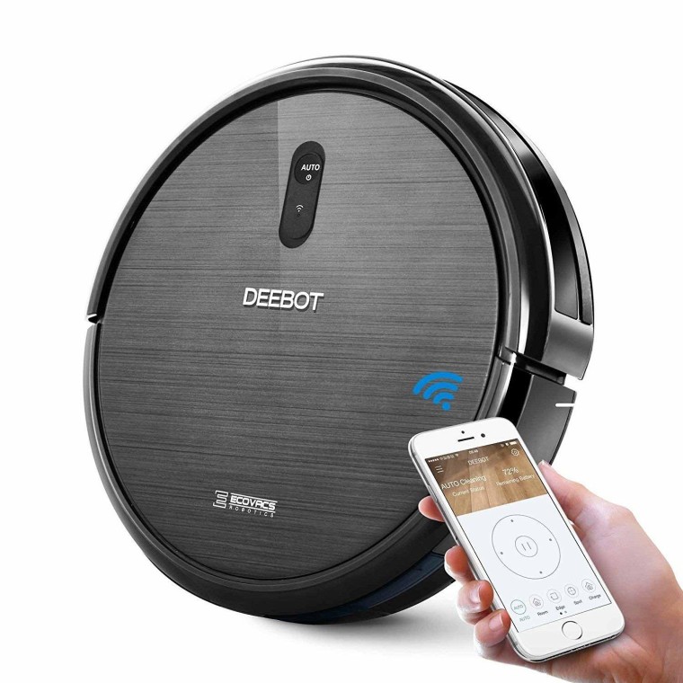 Best Home Robot, Robot Vacuum: ECOVACS DEEBOT N79 Robotic Vacuum Cleaner with Strong Suction, for Low-pile Carpet, Hard floor, Wi-Fi Connected