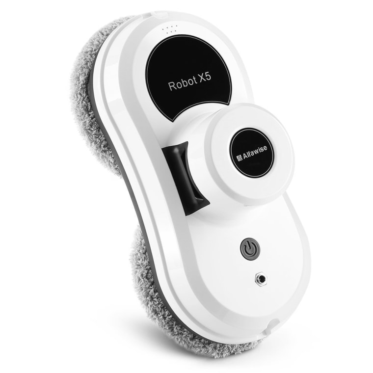 Best home robot: Alfawise S60 Window Cleaner Robot,Framed Window Robot Magnetic Cleaner for Inside and Outdoor High Floor Window ,Smartphone App or the Remote Controlled..