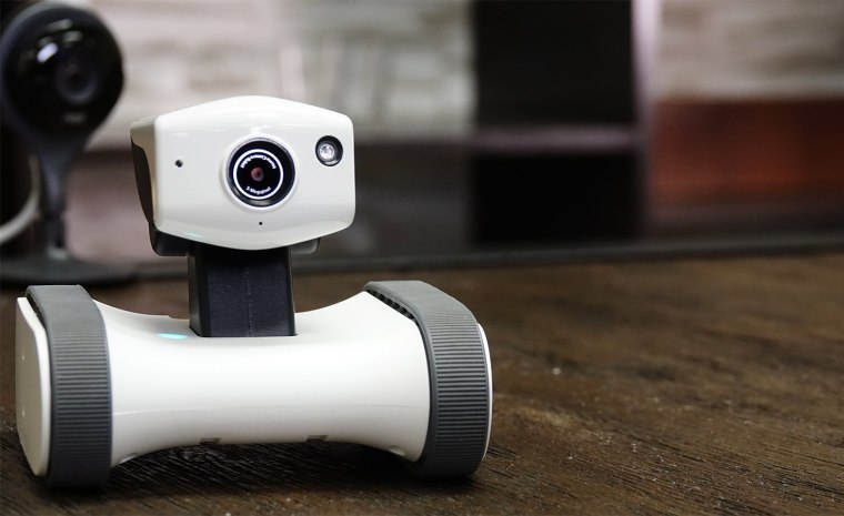Best home security robot: Appbot Riley v2.0 Wireless Security Camera Includes Bonus Red Tracks