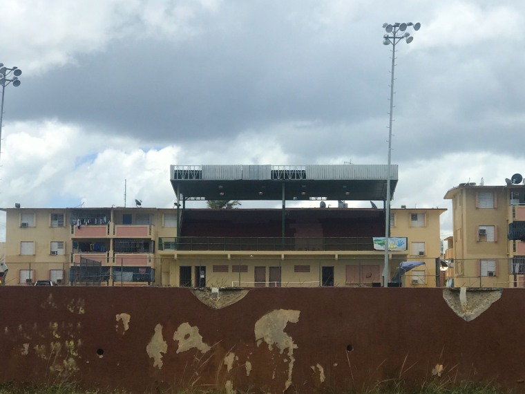 The Ernesto Ramos Antonini housing complex in the community of Villa Prades in San Juan, Puerto Rico.